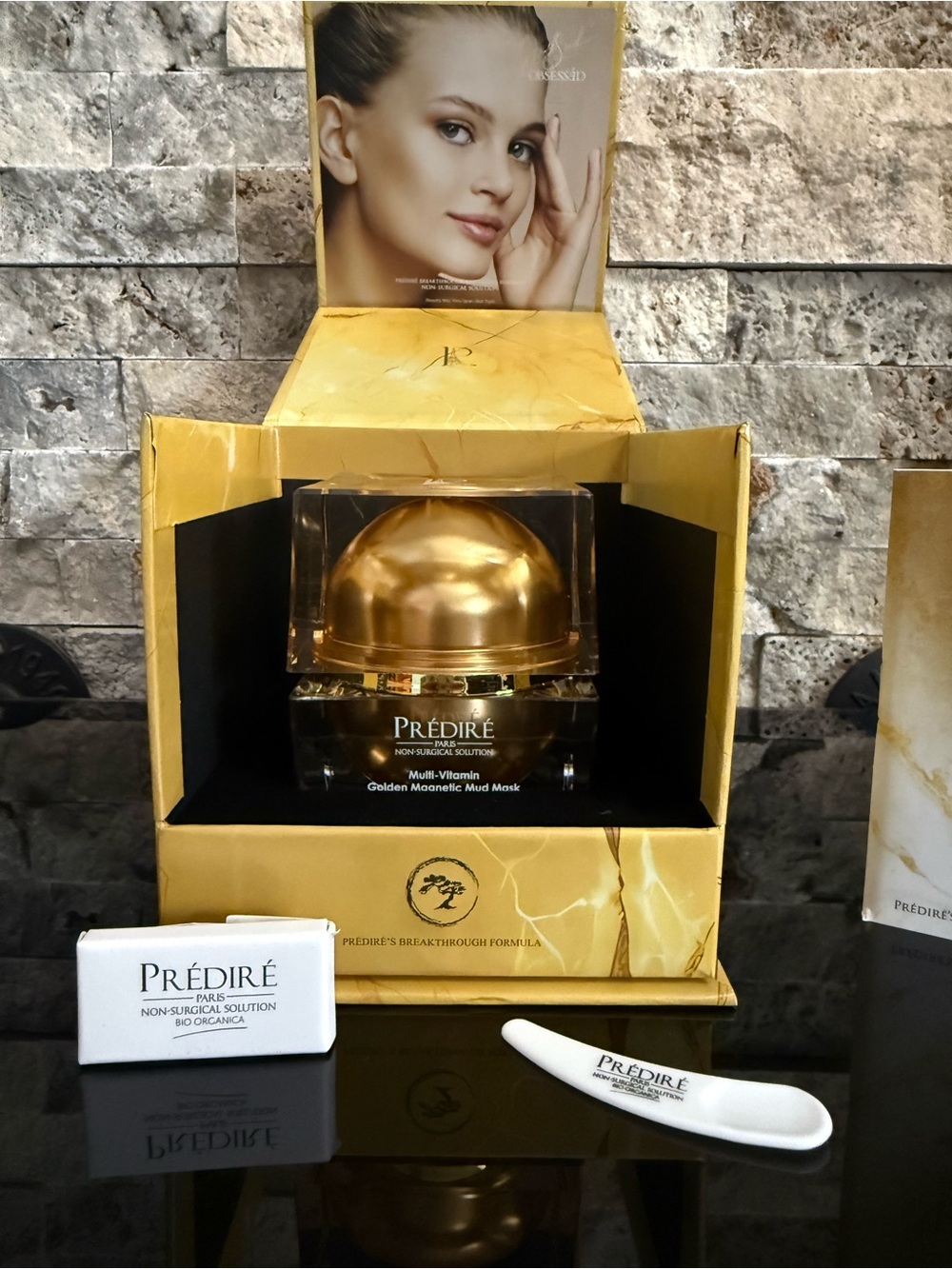 ✨Prédiré Paris Multi-Vitamin Golden Magnetic Mud Mask - Brand New Factory Sealed - Picture 9 of 12